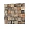 Ekena Millwork Reclaimed Boat Wood Mosaic Wall Tile, Natural Finish, 11 7/8"W x 11 7/8"H x 1/2"P WPW12X12RCMENA - alternate 1